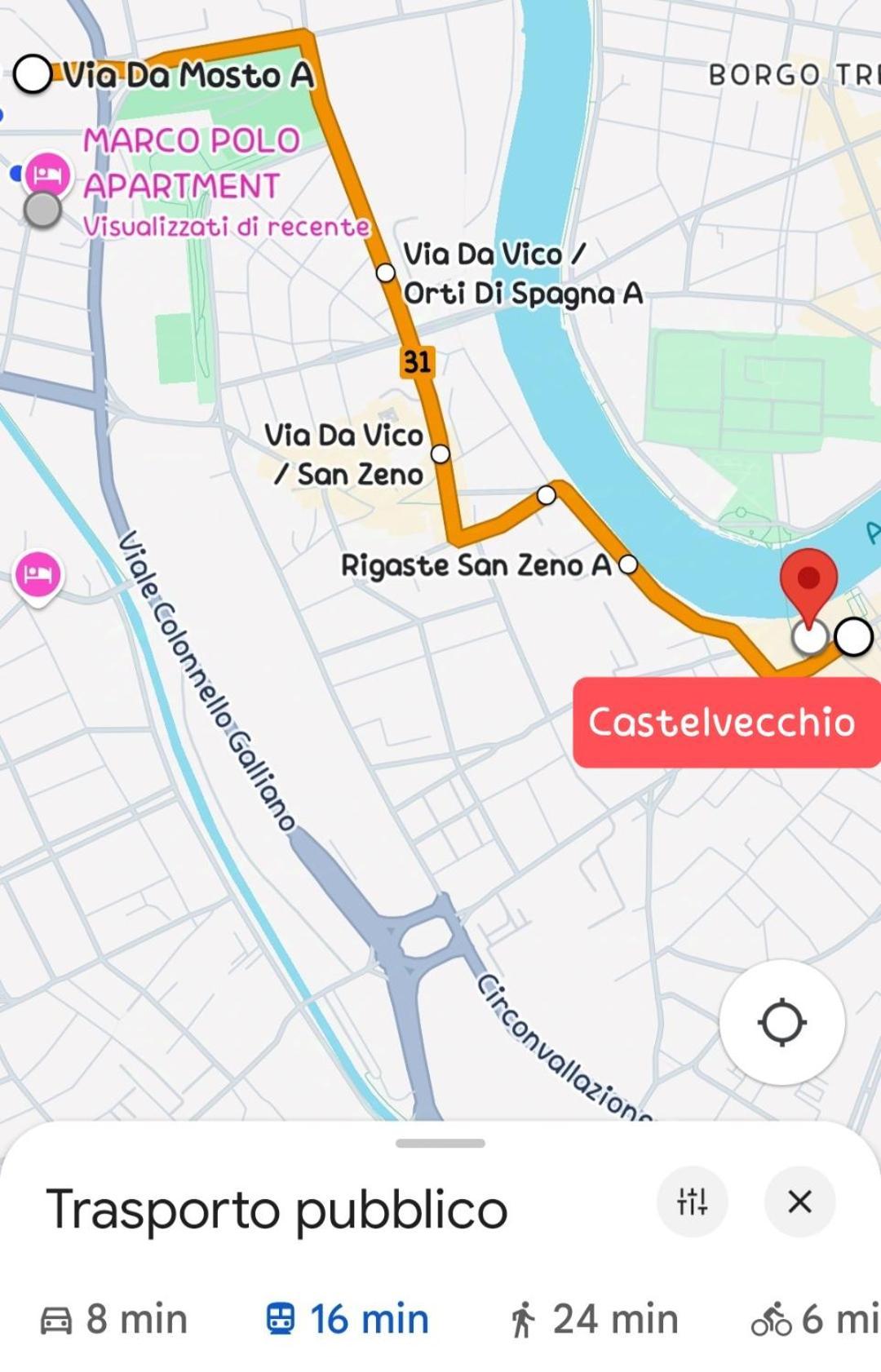 Marco Polo Apartment Verona Ngoại thất bức ảnh